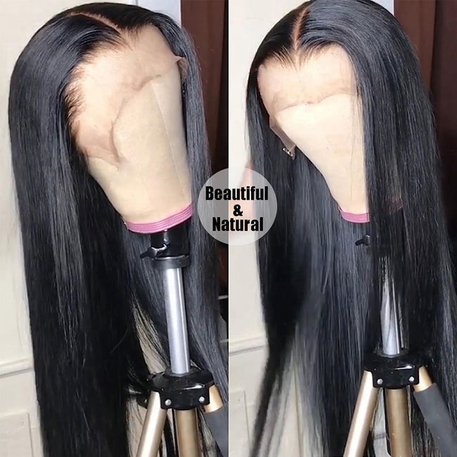 Premium Brazilian Body Wave 360 Lace Frontal Human Hair Wig with Baby Hair up to 34in.