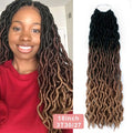 Soft Pre Loop Crochet Curly/Wavy Locs Hair Extensions