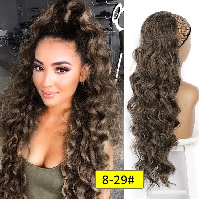Luxurious Long Drawstring Ponytail 26 inches (Synthetic)