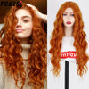 Luxurious Long Water Wave Wig 28in Various Colors (Synthetic)