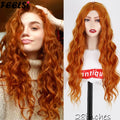 Luxurious Long Water Wave Wig 28in Various Colors (Synthetic)