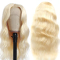 Body Wave Lace Front Wig with Bangs Side Part (Various Colors)